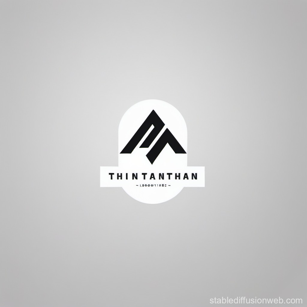 Minimalist Black and White Logo Design