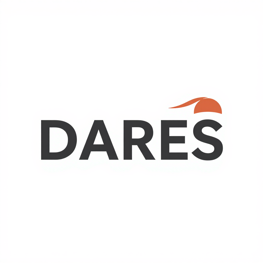 Minimalist Futuristic Logo for DARES