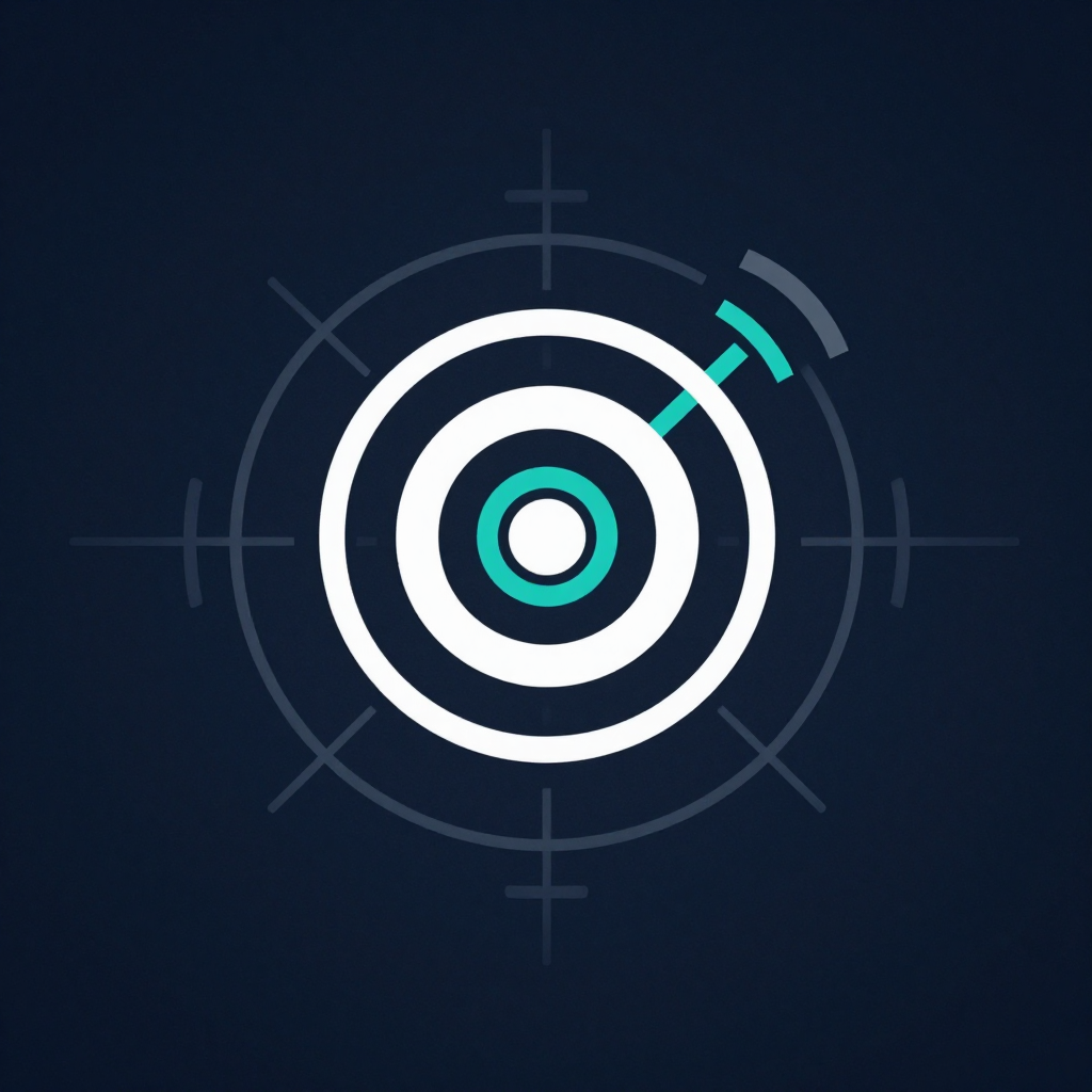 Minimalist Situation Detection Radar Icon