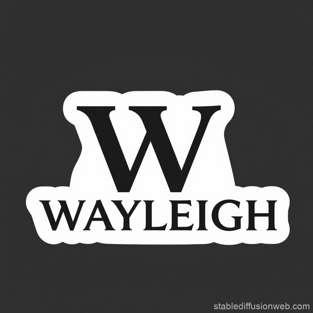Minimalist Wayleigh Logo Design