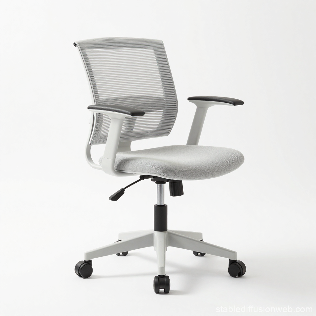 Modern Ergonomic Office Chair with Mesh Backrest