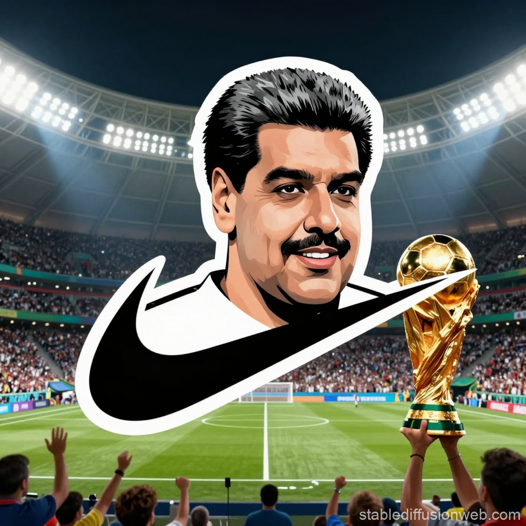 Nike Style Logo Parody with Football Theme