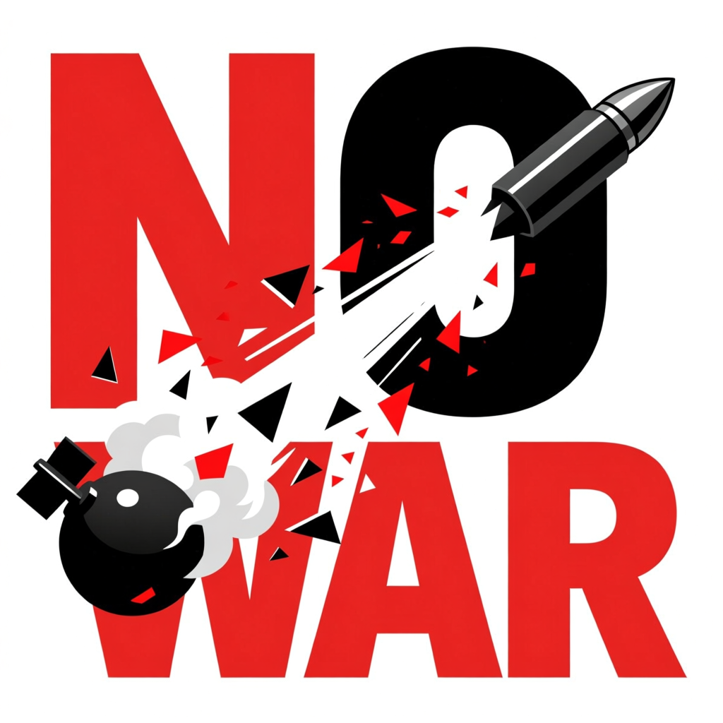 No War Anti-War Graphic Design