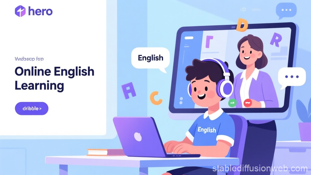 Online English Learning with Virtual Tutor