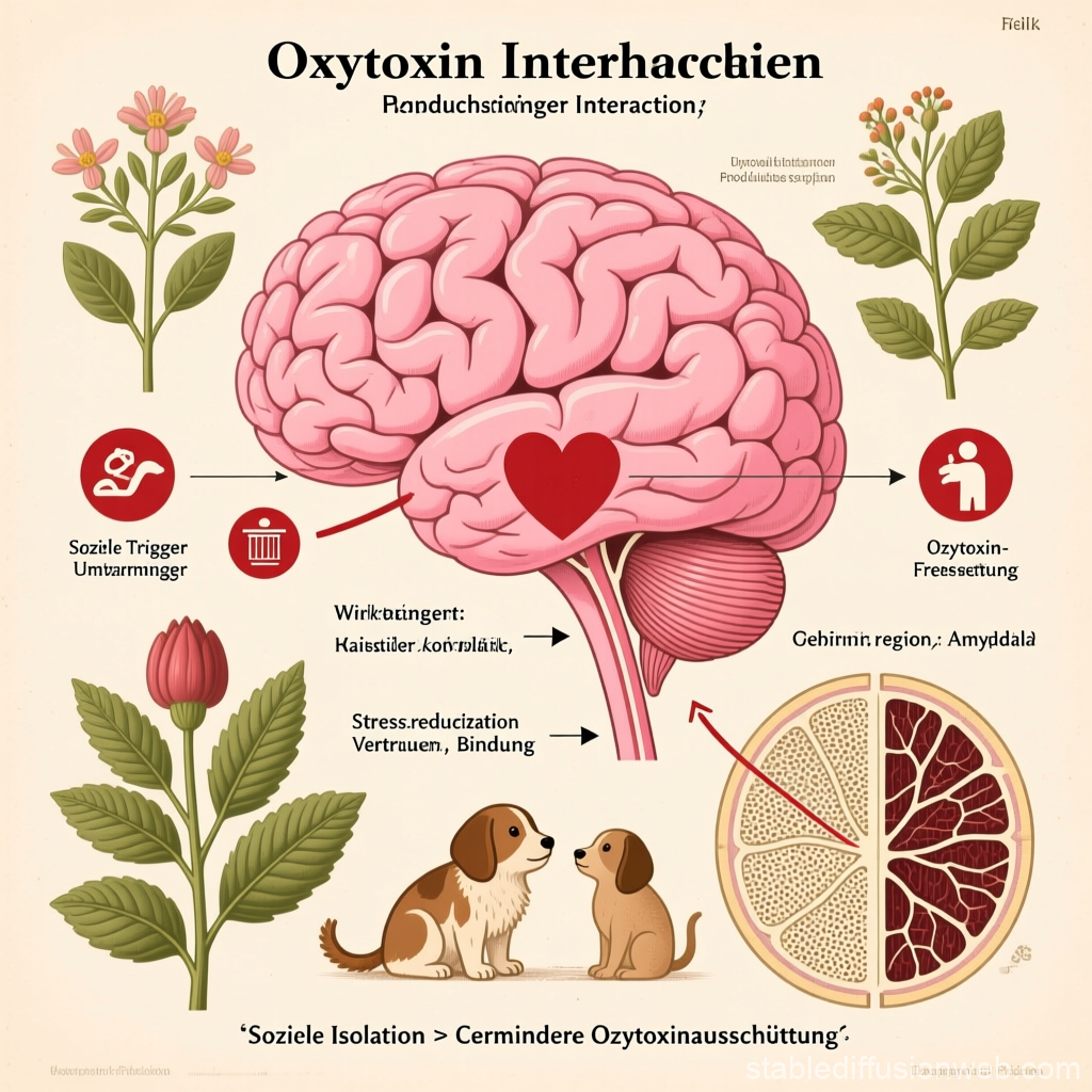 Oxytocin and Social Interaction Illustrated with Brain and Dogs