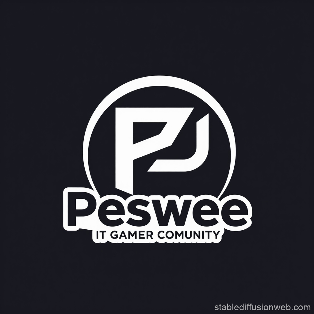 Peswee IT Gamer Community Logo Design
