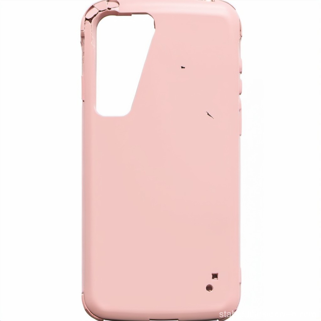 Pink Smartphone Protective Case with Minor Scratches