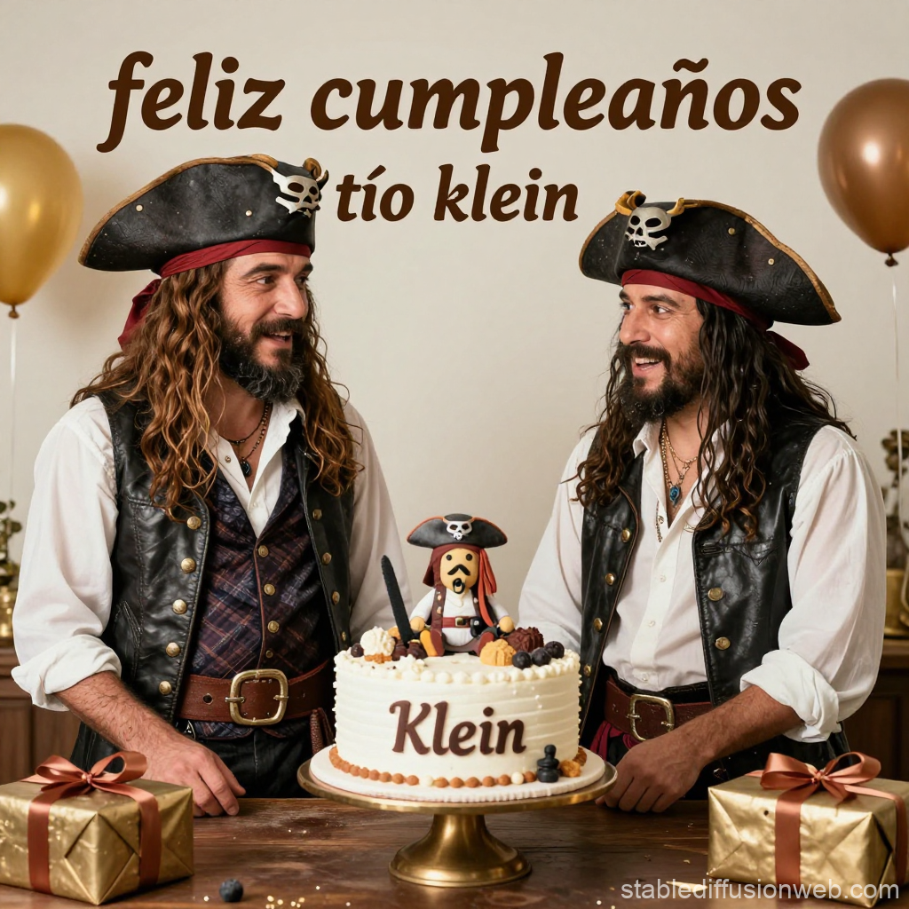 Pirate-themed Birthday Celebration for Tío Klein