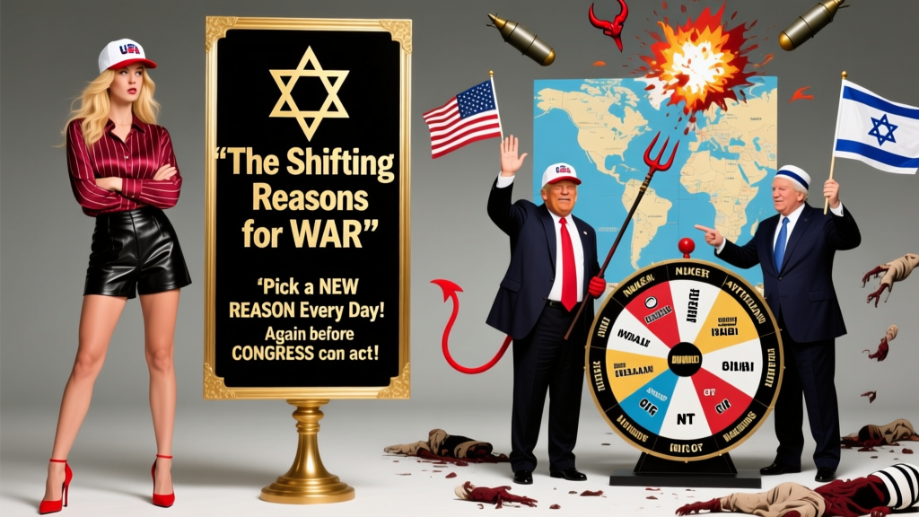 Political Satire on War and Conflict