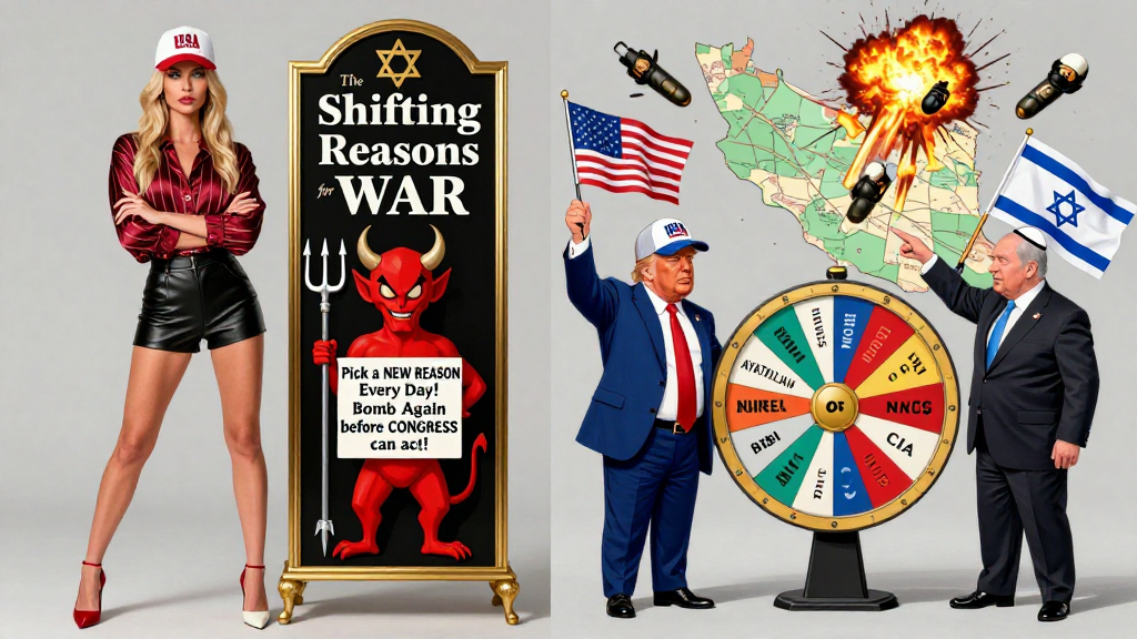 Political Satire on War and Influence