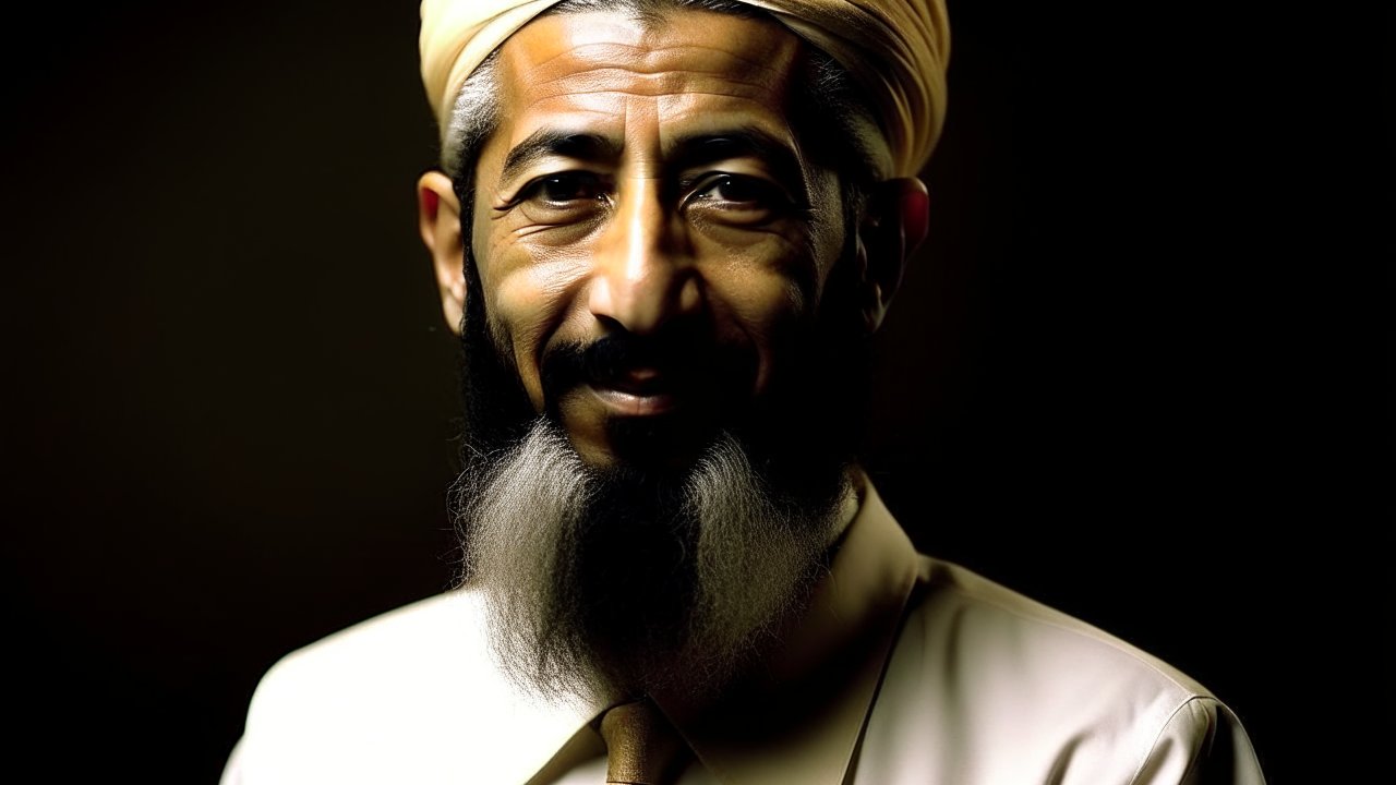 Portrait of a Bearded Man in Traditional Attire
