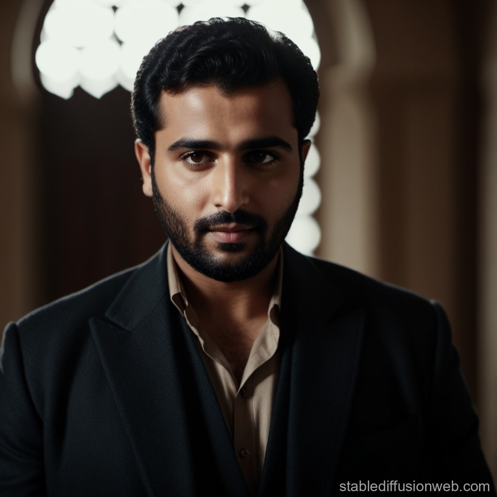 Portrait of a Confident Man in Formal Attire