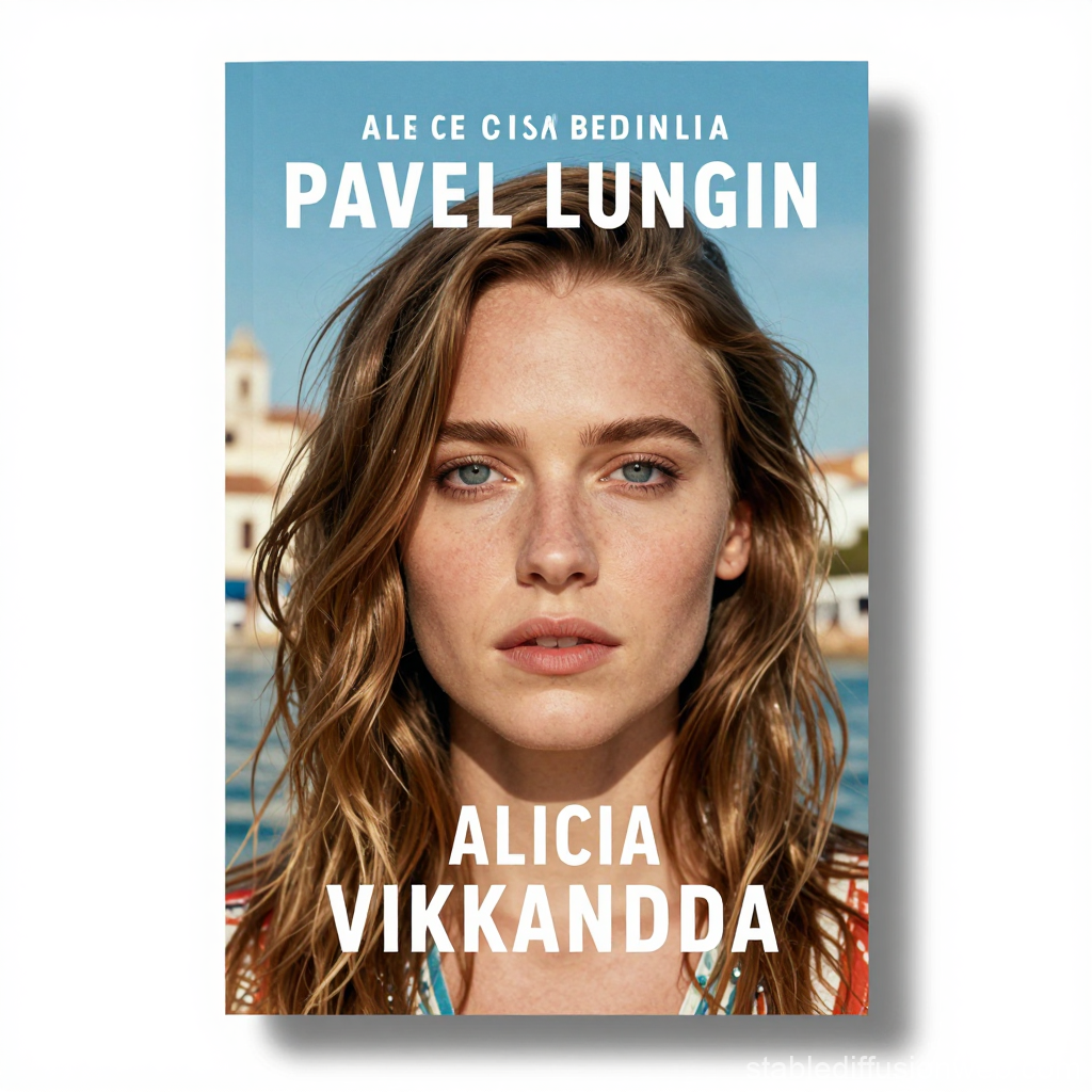 Portrait of Young Woman with Natural Look in Outdoor Setting