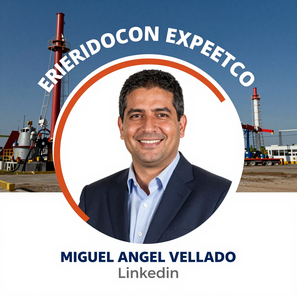 Professional LinkedIn Profile Background with Industrial Theme