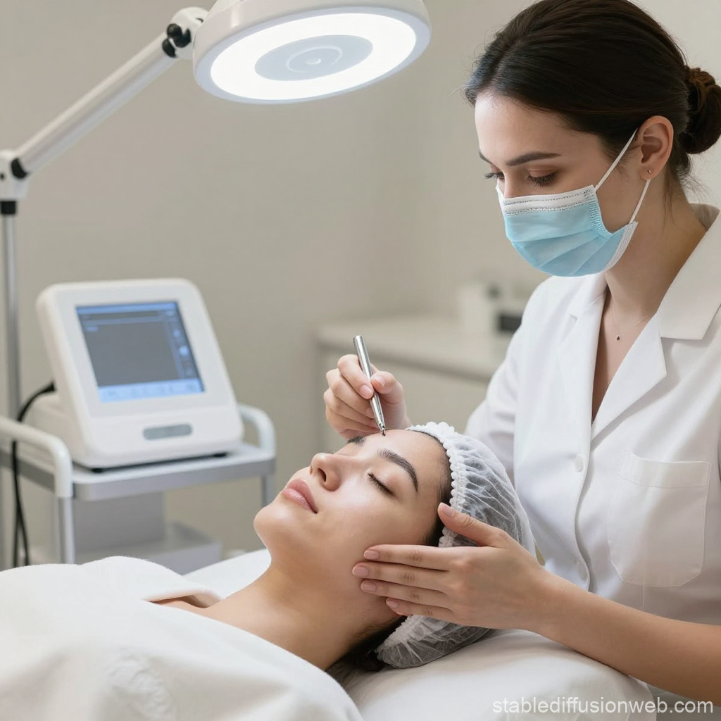 Professional Skin Treatment in Modern Clinic