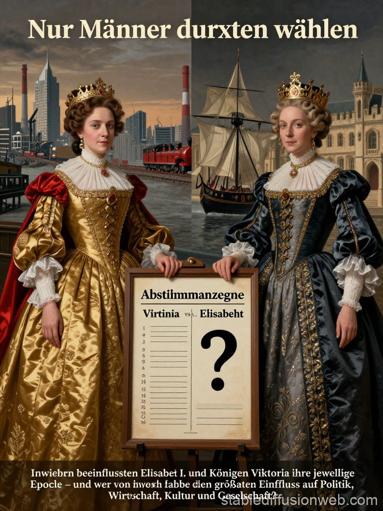 Queen Victoria vs Queen Elizabeth I Voting Influence