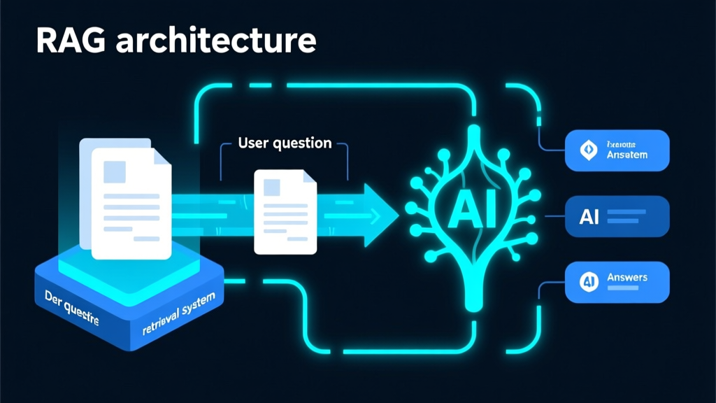 RAG Architecture Infographic Diagram