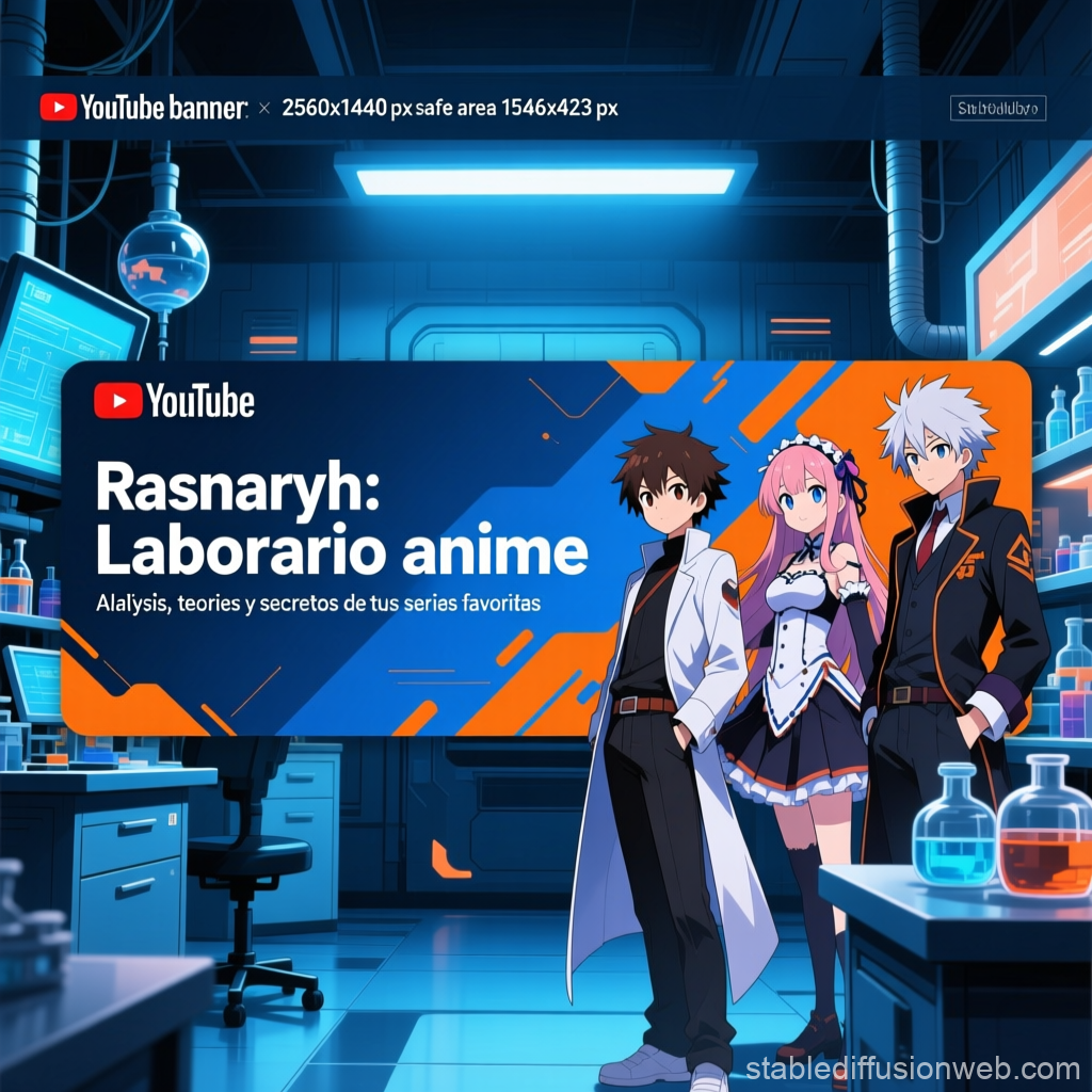 Rasnaryh: Laboratorio Anime YouTube Banner
