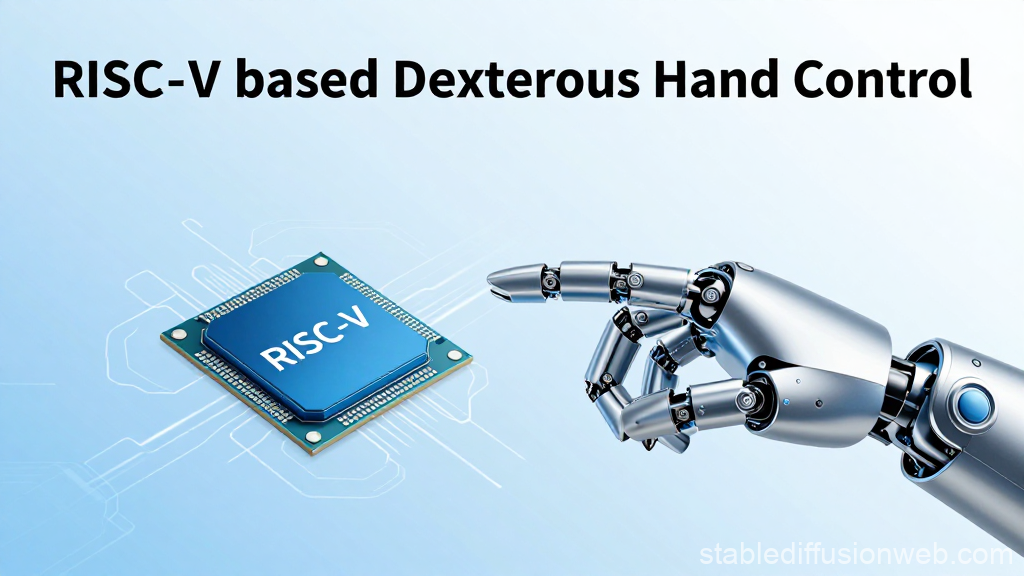 RISC-V Based Dexterous Robotic Hand Control Concept