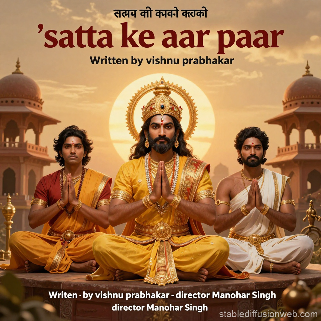 Satta Ke Aar Paar - Indian Historical Drama Poster