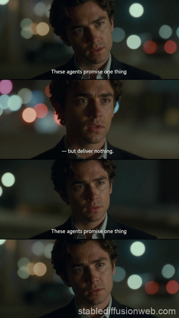 Serious Man Reflecting on Broken Promises