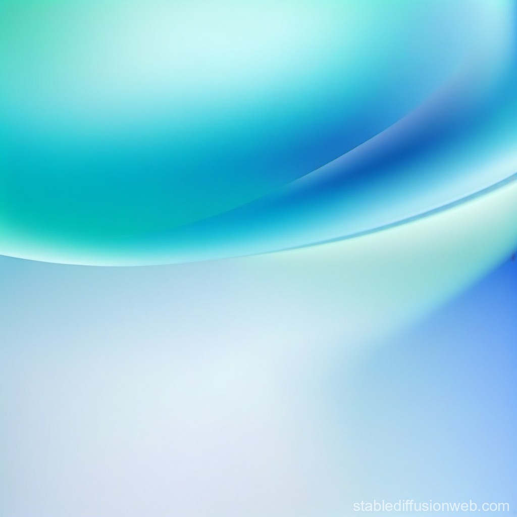 Smooth Blue and Green Abstract Gradient