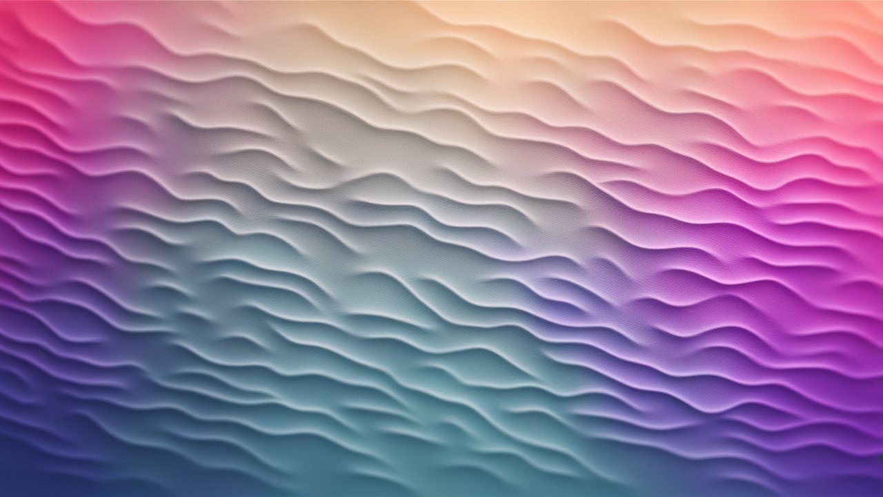 Soft Gradient Abstract with Wavy Texture