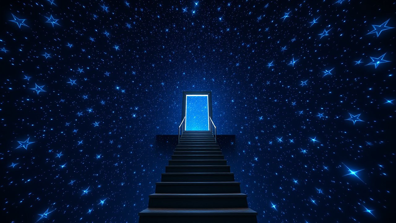 Stairway to a Starry Portal in a Cosmic Space