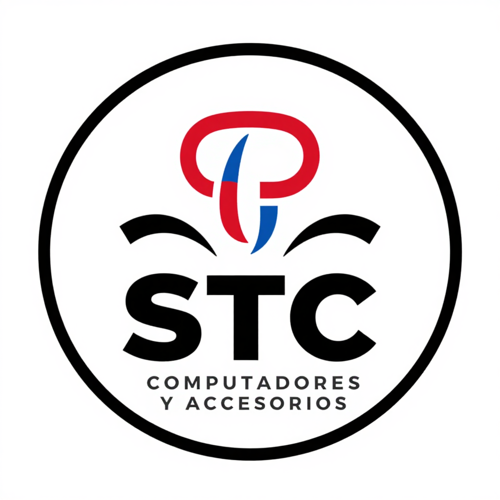 STC Computadores y Accesorios Logo Design