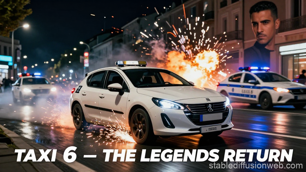 Taxi 6 - The Legends Return Cinematic Thriller Scene