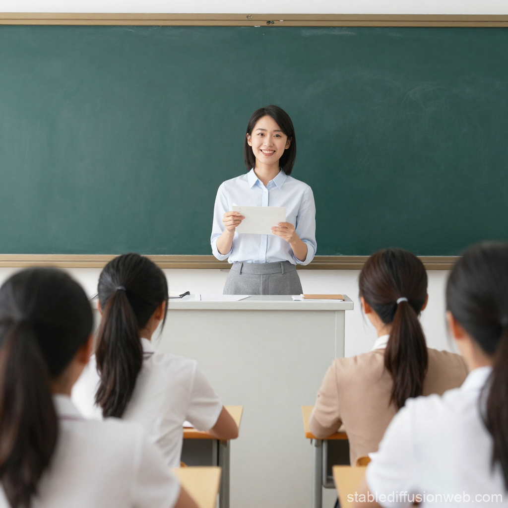 Teacher Engaging Students in Classroom Lesson