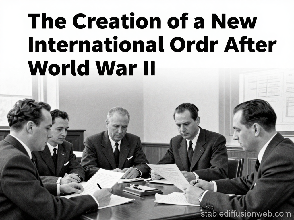 The Creation of a New International Order After World War II