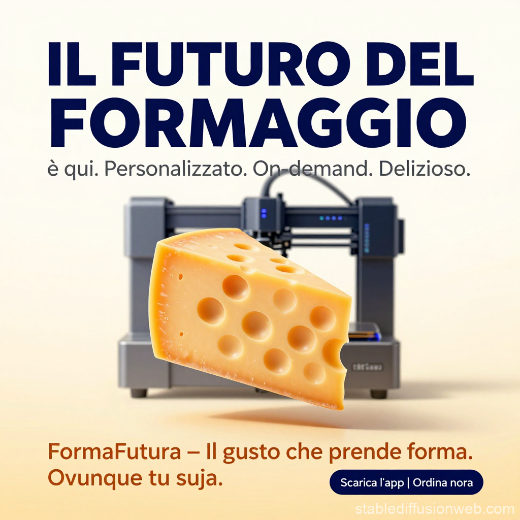 The Future of Cheese with 3D Printing Technology