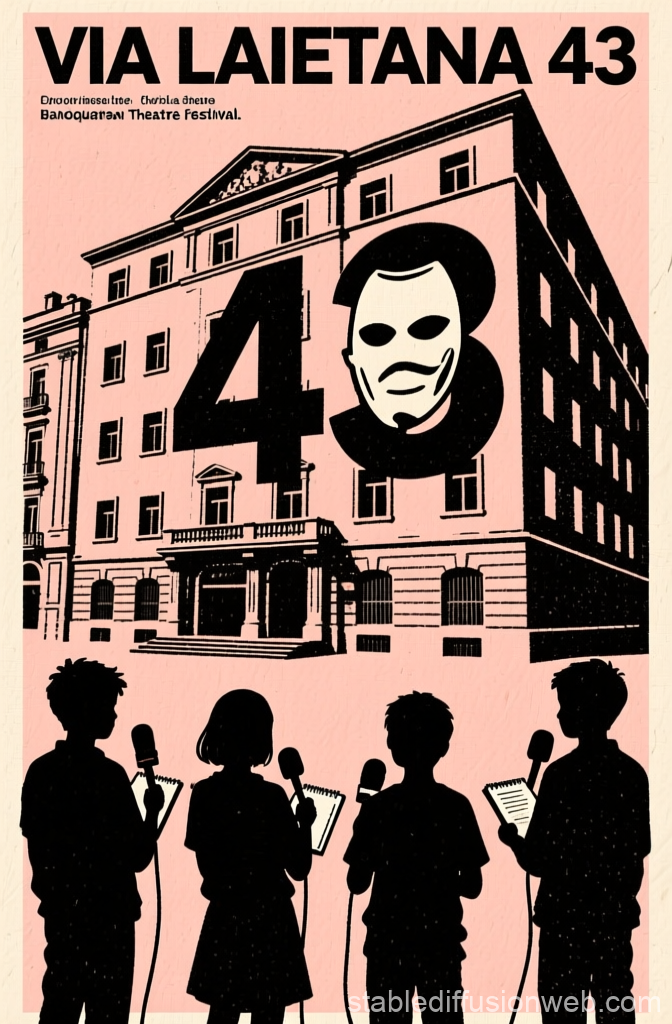 Via Laietana 43 Theatre Festival Poster