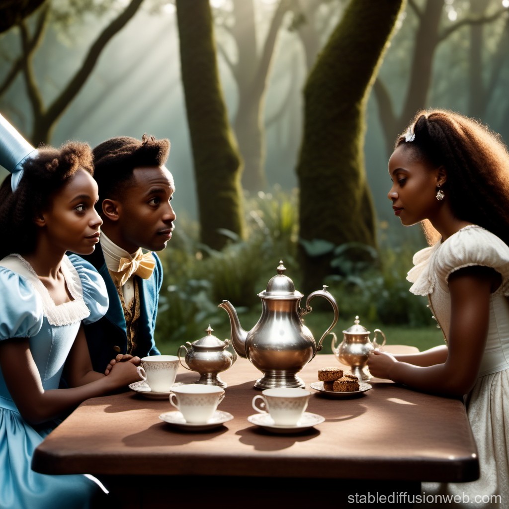 Victorian Tea Party in Enchanted Forest