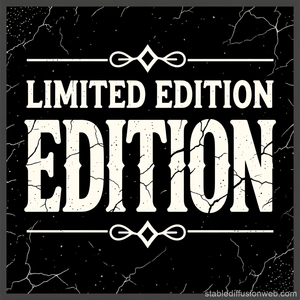 Vintage Limited Edition Typography Design