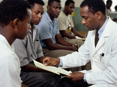1960s Rural Clinic Consultation in Alabama