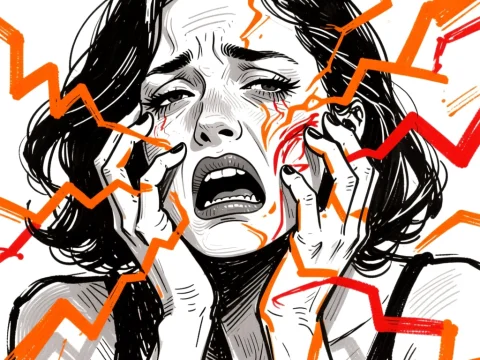 Abstract Expression of Emotional Distress