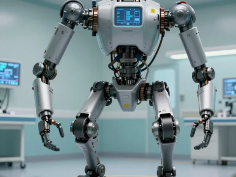 Advanced Humanoid Robot in Clinical Laboratory