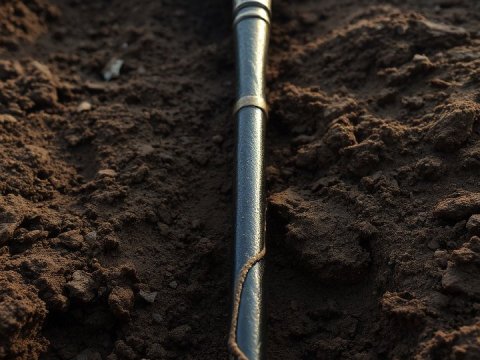 Ancient Viking Staff Unearthed in Soil