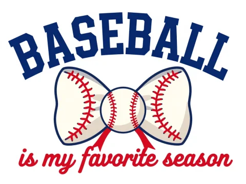 Baseball Is My Favorite Season Graphic Design