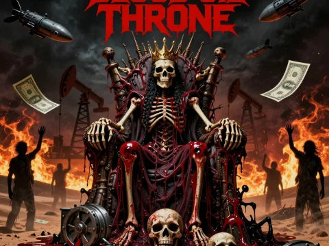 Blood Oil Throne: Apocalyptic Skeleton King