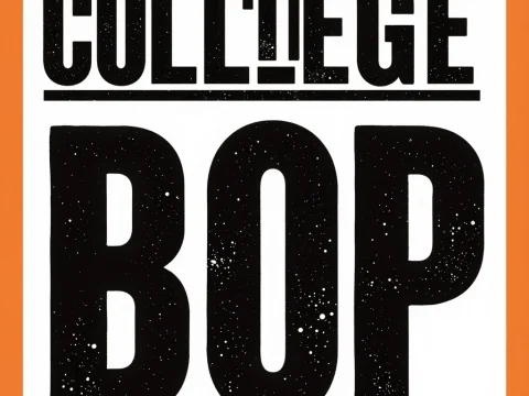 Bold College Bop Typography Design