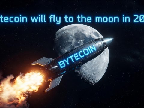Bytecoin Rocket to the Moon 2026