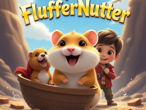 Captain FlufferNutter: Joyful Adventure with Cute Characters