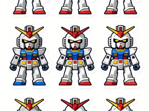 Chibi Gundam Variants Collection