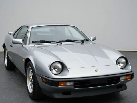 Classic 90s Silver Sports Car with Sleek Design