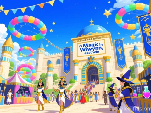 Colorful Magic Festival at Wiwynn Castle