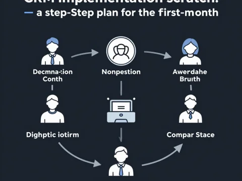 CRM Implementation Step-by-Step Plan for the First Month