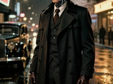 Cyborg Detective in Prohibition-Era Chicago